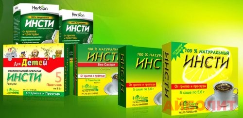 ИНСТИ саше МЕД-ЛИМОН 5шт.