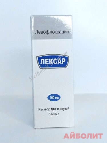 ЛЕКСАР Р-Р ДЛЯ ИНФ. 5мг/5мл 100мл 1шт.