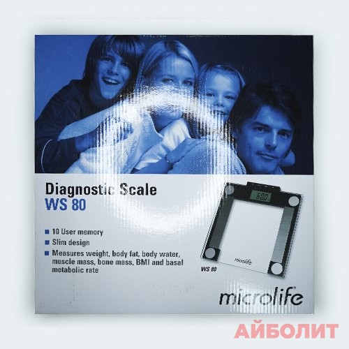 ВЕСЫ ЭЛЕКТРОННЫЕ БЫТОВЫЕ WS80
