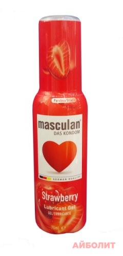 ГЕЛЬ СМАЗКА MASCULAN 75мл КЛУБНИКА