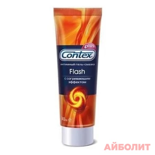 ГЕЛЬ СМАЗКА CONTEX PLUS 30,0мл FLASH ВОЗБУЖ.