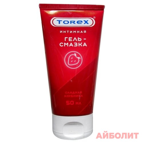 ГЕЛЬ СМАЗКА TOREX 50мл СЛАДКАЯ КЛУБНИКА