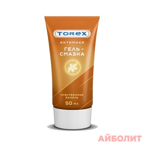 ГЕЛЬ СМАЗКА TOREX 50мл ЧУВСТВЕННАЯ ВАНИЛЬ