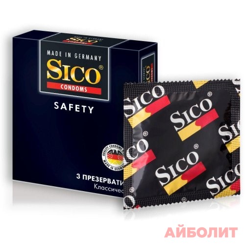 ПРЕЗЕРВАТИВЫ ""SICO "" № 3 safety (классическиеt)