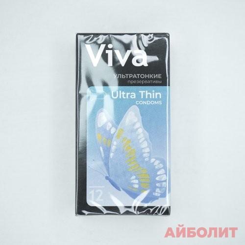 ПРЕЗЕРВАТИВЫ ""VIVA "" №12 УЛЬТРАТОНКИЕ