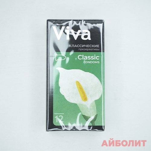 ПРЕЗЕРВАТИВЫ ""VIVA "" № 12 КЛАССИЧЕСКИЕ