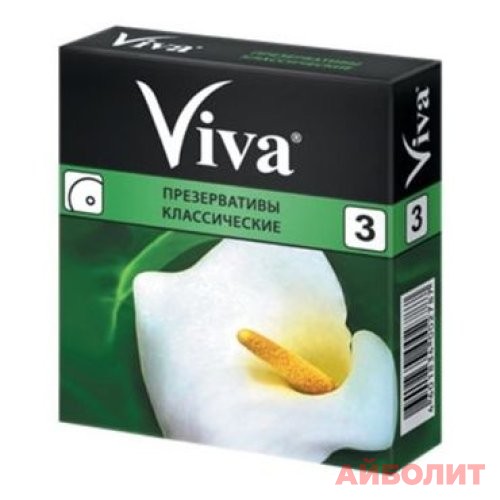 ПРЕЗЕРВАТИВЫ ""VIVA "" № 3 КЛАССИЧЕСКИЕ