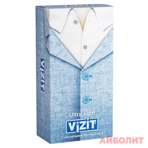 ПРЕЗЕРВАТИВЫ ""VIZIT"" №12 (УЛЬТРАТОНКИЕ)