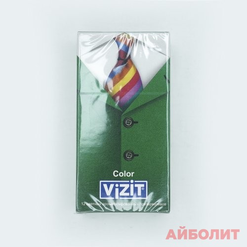 ПРЕЗЕРВАТИВЫ ""VIZIT"" №12 Color (ЦВЕТНЫЕ АРОМАТИЗИРОВАННЫЕ)
