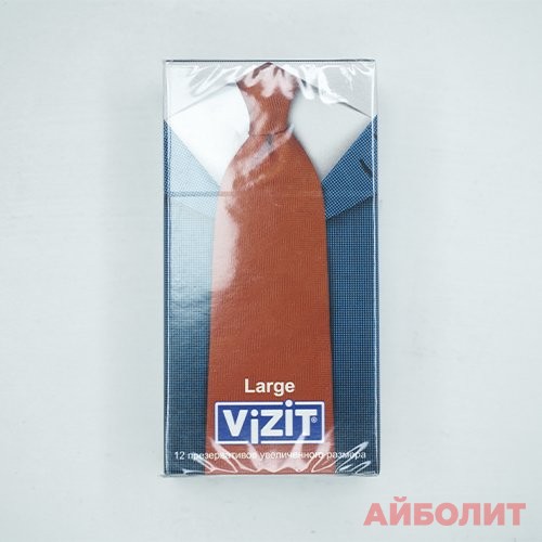 ПРЕЗЕРВАТИВЫ ""VIZIT"" №12 Large (УВЕЛИЧЕННОГО РАЗМЕРА)