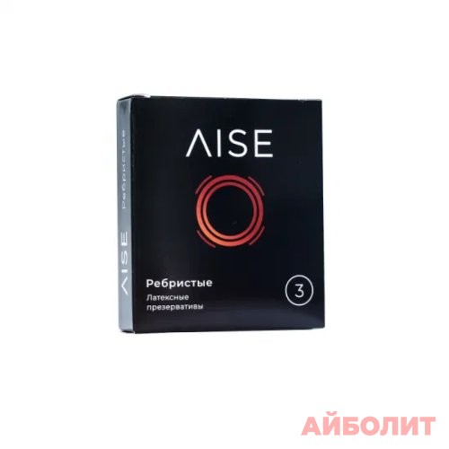 ПРЕЗЕРВАТИВЫ AISE ребристые №3