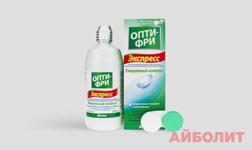 РАСТВОР Д/ЛИНЗ ОПТИ-ФРИ ЭКСПРЕСС 355мл