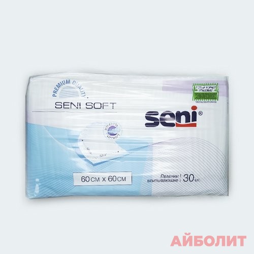 ПЕЛЕНКИ SENI SOFT Р 60*60 Д/ВЗР 30шт.