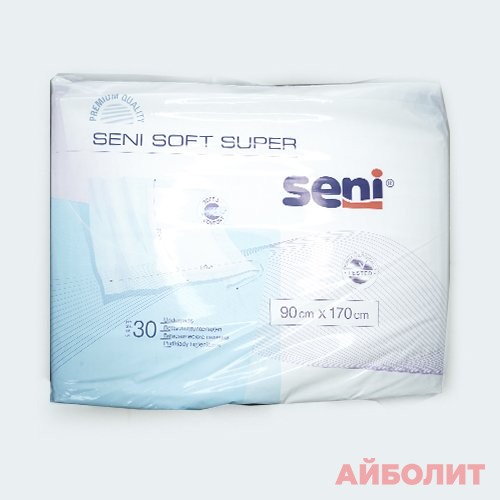 ПЕЛЕНКИ SENI SOFT Р 90*170Х30 Д/ВЗР