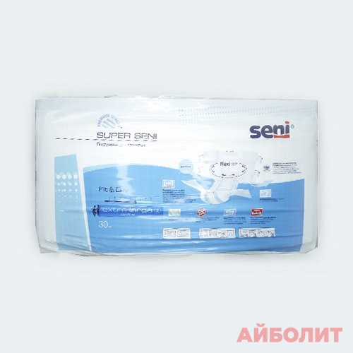 ПОДГУЗНИКИ SUPER SENI EXTRA LARGE Р4 №30