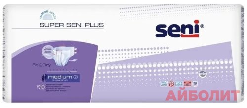 ПОДГУЗНИКИ SUPER SENI PLUS MEDIUM Р2 №30