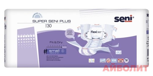 ПОДГУЗНИКИ SUPER SENI PLUSS SMALL 1 №30