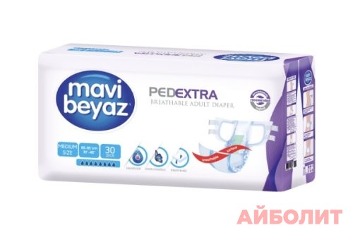 ПОДГУЗНИКИ Д/ВЗР №30 М MAVI BEYAZ