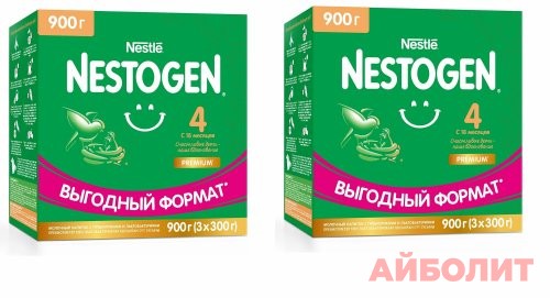 NESTOGEN 4 PREMIUM С 18мес. 900гр