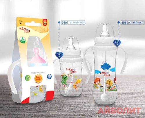 БУТЫЛКА BABY LAND 150мл К-242