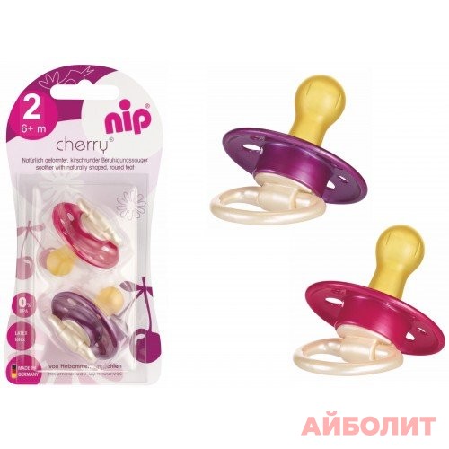 СОСКА ПУСТЫШКА РЕЗИНОВАЯ ""CHERRY""