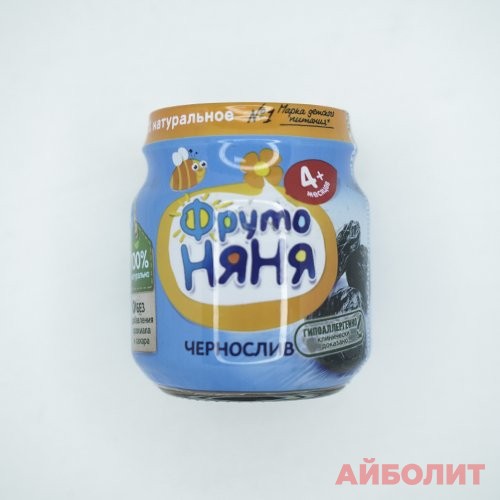 ПЮРЕ ""ФРУТО НЯНЯ"" 100г ЧЕРНОСЛИВ