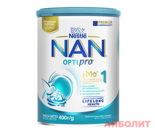 NAN 1 OPTIPRO 400гр