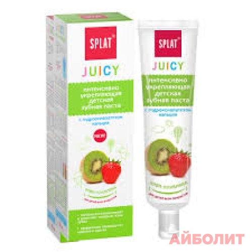 ЗУБНАЯ ПАСТА SPLAT JUICY КИВИ-КЛУБНИКА 35мл