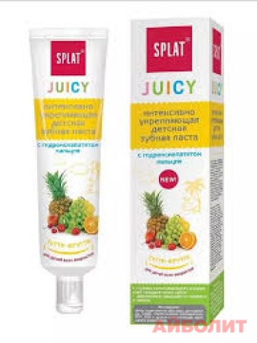 ЗУБНАЯ ПАСТА SPLAT JUICY ТУТТИ-ФРУТТИ 35мл