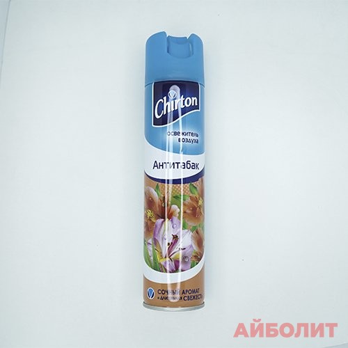 ОСВЕЖИТЕЛЬ ВОЗДУХА CHIRTON АНТИТАБАК 300мл