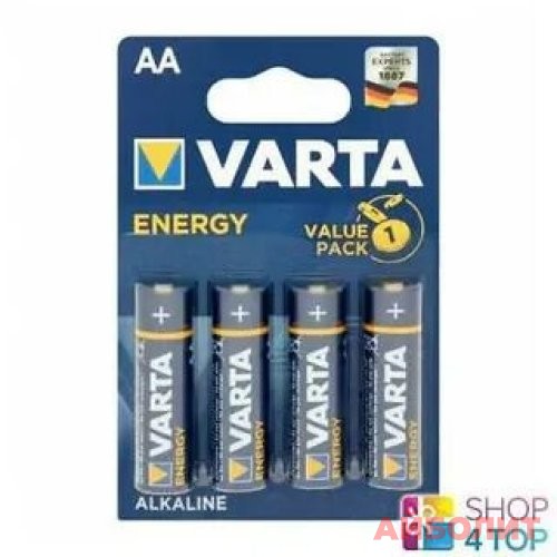 БАТАРЕЙКА ""VARTA"" ENERGY LR6/AA 4 (Mignon Energy)