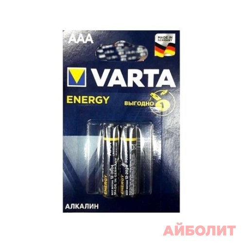 БАТАРЕЙКА ""VARTA"" MIKRO ENERGY LR3/AAA 2