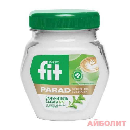 СМЕСЬ ПОДСЛАСТИТЕЛЕЙ №7 ""Fit Parad"" 180гр (банка)