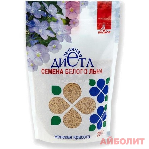 ЖЕНСКАЯ КРАСОТА ЛЬНЯНАЯ ДИЕТА ПАК 200г