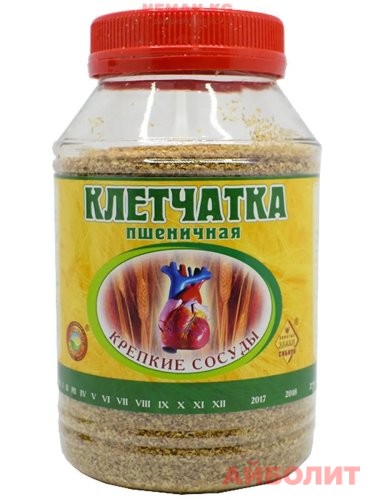 КЛЕТЧАТКА ПШЕНИЧНАЯ ""Крепкие сосуды"" 180г банка