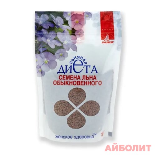СЕМЯ ЛЬНА ПАКЕТ 180ГР (БИОКОР)