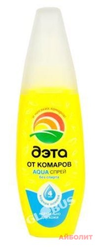 ДЭТА АКВА СПРЕЙ ОТ КОМАРОВ 100мл
