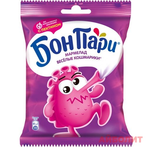 МАРМЕЛАД ""БОН ПАРИ"" КОШМАРИКИ 75гр