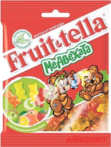 МАРМЕЛАД FRUIT-TELLA МЕДВЕЖАТА 70гр 