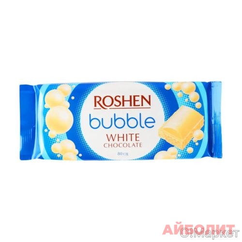 ШОКОЛАД ROCHEN БЕЛЫЙ ПОРИСТЫЙ 80 гр