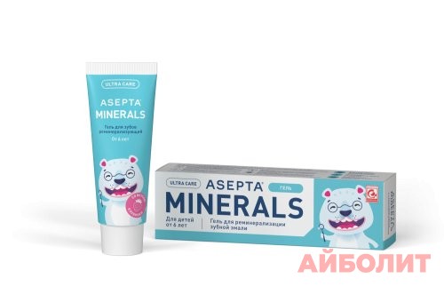 АСЕПТА РЕМИНЕРАЛ ГЕЛЬ Д/ДЕТЕЙ 40 Г