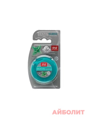 ЗУБНАЯ НИТЬ SPLAT DENTALFLOSS EXTRA MINT 30m