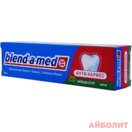 ЗУБНАЯ ПАСТА BLEND-A-MED АНТИ-КАРИЕС (МЯТА) 100мл