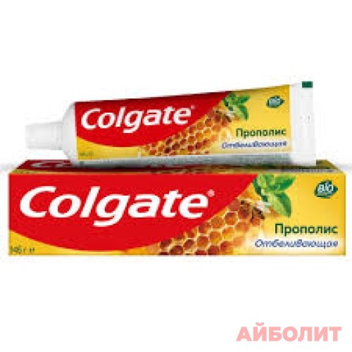 ЗУБНАЯ ПАСТА COLGATE PROPOLIS WHITE 100мл