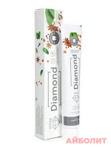 ЗУБНАЯ ПАСТА DIAMOND WHITE ОТБЕЛИВАЮЩАЯ 100мл