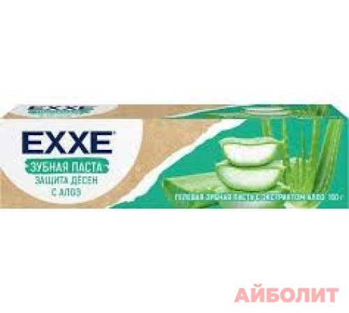 ЗУБНАЯ ПАСТА EXXE АЛОЭ 100гр