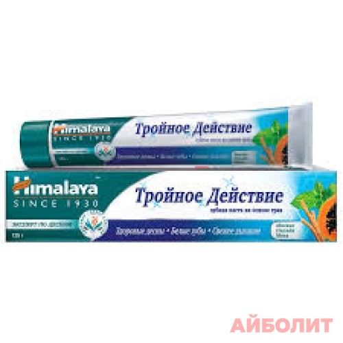 ЗУНАЯ ПАСТА HIMALAYA SINCE ТРОЙНОЕ ДЕЙСТВИЕ 125мл