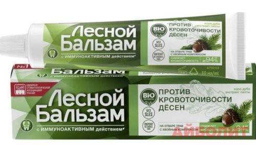 ЗУБНАЯ ПАСТА ЛЕСНОЙ БАЛЬЗАМ МОЖЖЕВЕЛОВЫЕ ЯГОДЫ 150гр