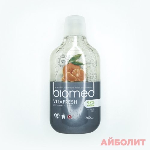 ОПОЛАСКИВАТЕЛЬ ДЛЯ ПОЛОСТИ РТА BIOMED СВЕЖЕСТЬ 500мл