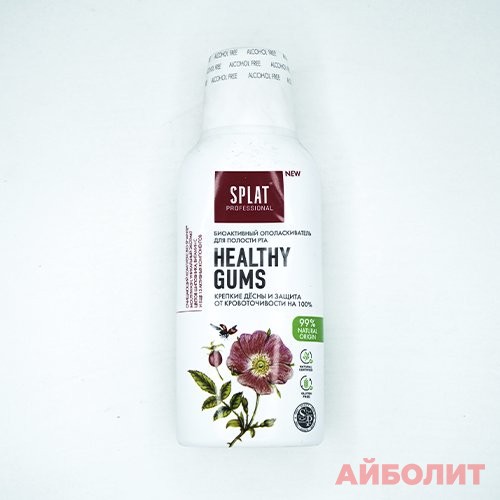 ОПОЛАСКИВАТЕЛЬ ДЛЯ ПОЛОСТИ РТА SPLAT ЗДОРОВЫЕ ДЕСНЫ MEDICAL HERBS 275мл